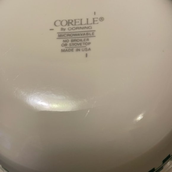 Vtg Discontinued Corelle by Corning Ware Farm Fresh Pattern 4 pc Place Setting - Picture 5 of 10